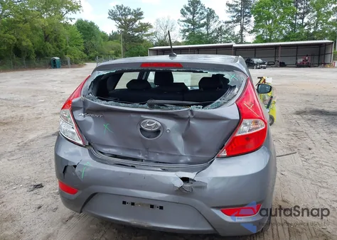 2017 Hyundai Accent Se z USA, uszkodzony, nr VIN KMHCT5AE0HU335450